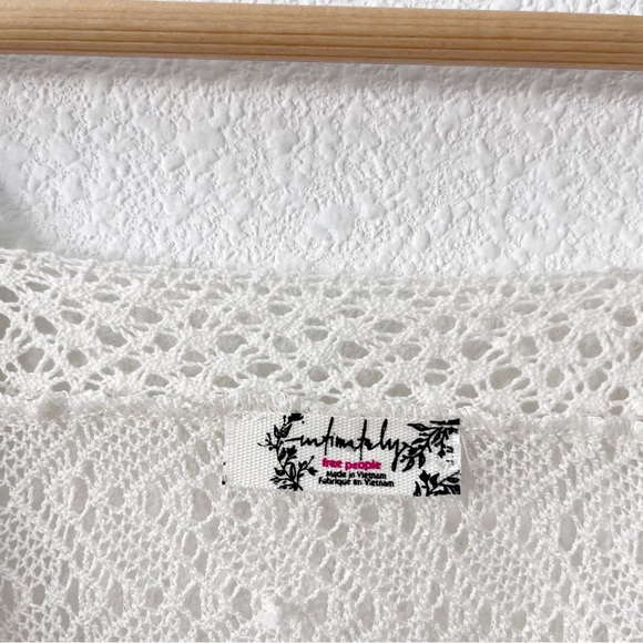 Free People Tiers For You Maxi Slip in Blue and White - Picture 4 of 10